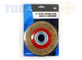 Toolzone 6" Wire Wheel For Bench Grinder