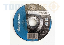Toolzone 41/2" Metal Cutting Disc Dep.Cen