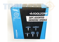 Toolzone 36Pc Grinding Wheels Display