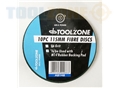 Toolzone 10Pc 115Mm 36 Grit Fibre Discs