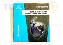 Toolzone 30Ft 3/8" Retractable Air Hose