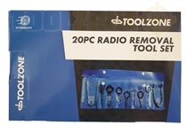 Toolzone 20Pc Radio Removal Tool Set
