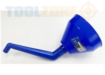 Toolzone Blue Plastic Angled Funnel