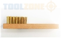 Toolzone Brass Spark Plug Brush