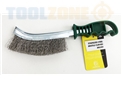 Toolzone Stainless Steel Bristle Curved Brush