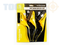 Toolzone 3Pc Wide Wire Brush Set
