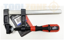 Toolzone 150Mm X 50Mm  Soft Grip F Clamp