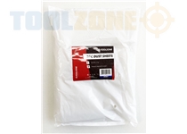 Toolzone 2Pc Poly Dust Sheet 3.6 X 2.7M