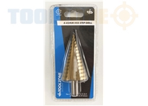 Toolzone 4-42Mm Hss 4341 Step Drill 14 Steps