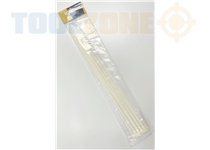 Toolzone 15Pc 20" White Cable Ties