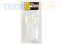 Toolzone 75Pc 200Mm X 4.5Mm White Cable Ties