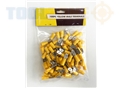 Toolzone 100Pc Yellow Male Terminals