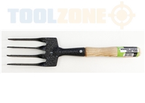 Toolzone Wooden Handle Hand Fork