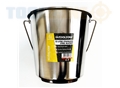 Toolzone 12 Litre Stainless Steel Bucket
