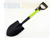 Toolzone 28" Mini Shovel Point Nose Fibre Hndl