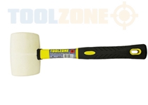 Toolzone 32Oz White Rubber Mallet