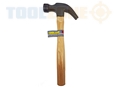 Toolzone 20Oz Hickory Handle Claw Hammer