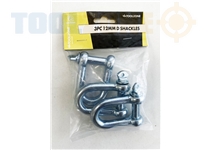 Toolzone 3Pc 12Mm D Shackles
