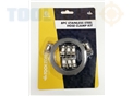 Toolzone 8Pc Stainless Steel Hose Clamp Kit
