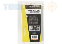 Toolzone 120Pc Roll Pin In Assort. Box