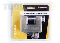Toolzone 70Mm Shutter Padlock Sec Key