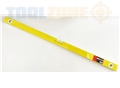 Toolzone 48" Yellow Ribbed Level 0.5Mm/M