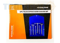 Toolzone 6Pc Telescoping Gauge Set S/Steel