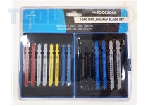 Toolzone 14Pc T Fit Jigsaw Blade Set