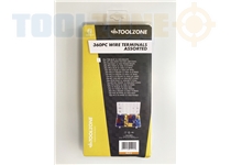 Toolzone 360Pc Wire Terminals In Assort. Box