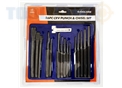 Toolzone 16Pc Crv Punch And Chisel Set