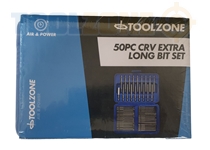 Toolzone 50Pc Ex. Long Security Bit Set