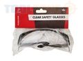 Toolzone Clear Safety Glasses
