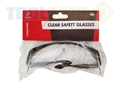 Toolzone Clear Safety Glasses
