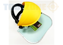 Toolzone Yellow Clear Safety Visor