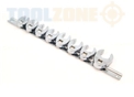 Toolzone 8Pc 3/8" Crowsfoot Spanner Set