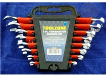 Toolzone 8Pc Softgrip Crv Combination Spanners