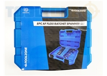 Toolzone 8Pc Af Flexi Ratchet Spanners In Cas