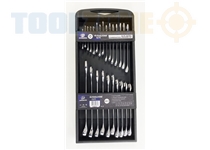 Toolzone 25Pc Mm Crv Combi Spanners In Tray