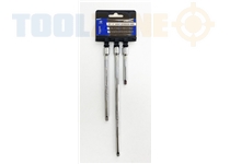 Toolzone 3Pc 1/4" Short Extension Bars