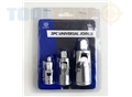 Toolzone 3Pc Universal Joints
