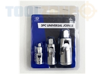 Toolzone 3Pc Universal Joints