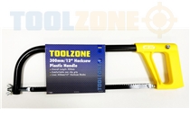 Toolzone 12" Plastic Handle Hacksaw
