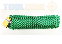 Toolzone 50Ft X 3/4" Hi Vis Poly Rope