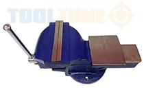 Toolzone 6" Fixed Base Vice Sg Iron