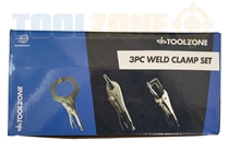 Toolzone 3Pc Weld Clamp Set