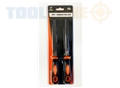 Toolzone 2Pc 150Mm T12 Soft Grip File Set