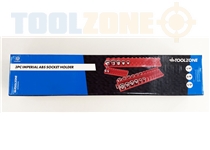 Toolzone 3Pc Abs Af Socket Holders In Red