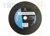 Toolzone 14" Metal Cutting Disc Flat