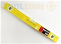 Toolzone 24"  Yellow Ribbed Level 0.5Mm/M