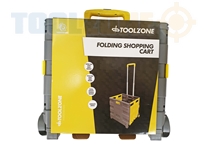 Toolzone Ex Large Shopping Cart Yellow & Grey